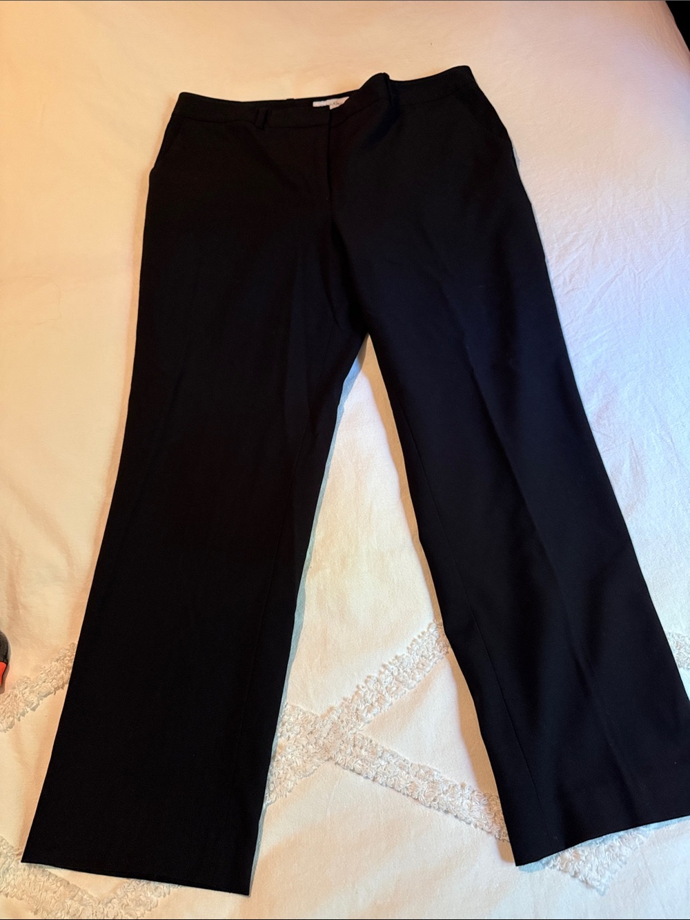 Calvin Klein Black Boot Cut Dress Pants